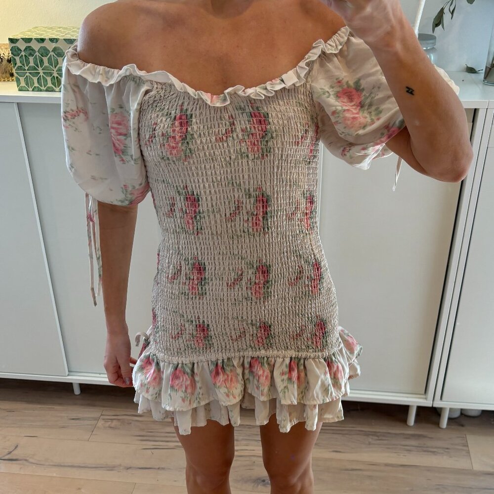 Loveshack Fancy Mini Dress Size XS